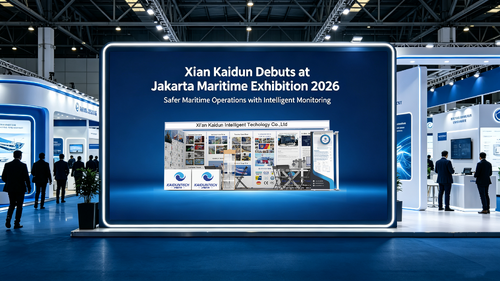 Het laatste nieuws van het bedrijf over Xi'an Kaidun presenteert nieuwe IECEX-serie en KAIDUNVision-software op Jakarta Maritime Exhibition 2026