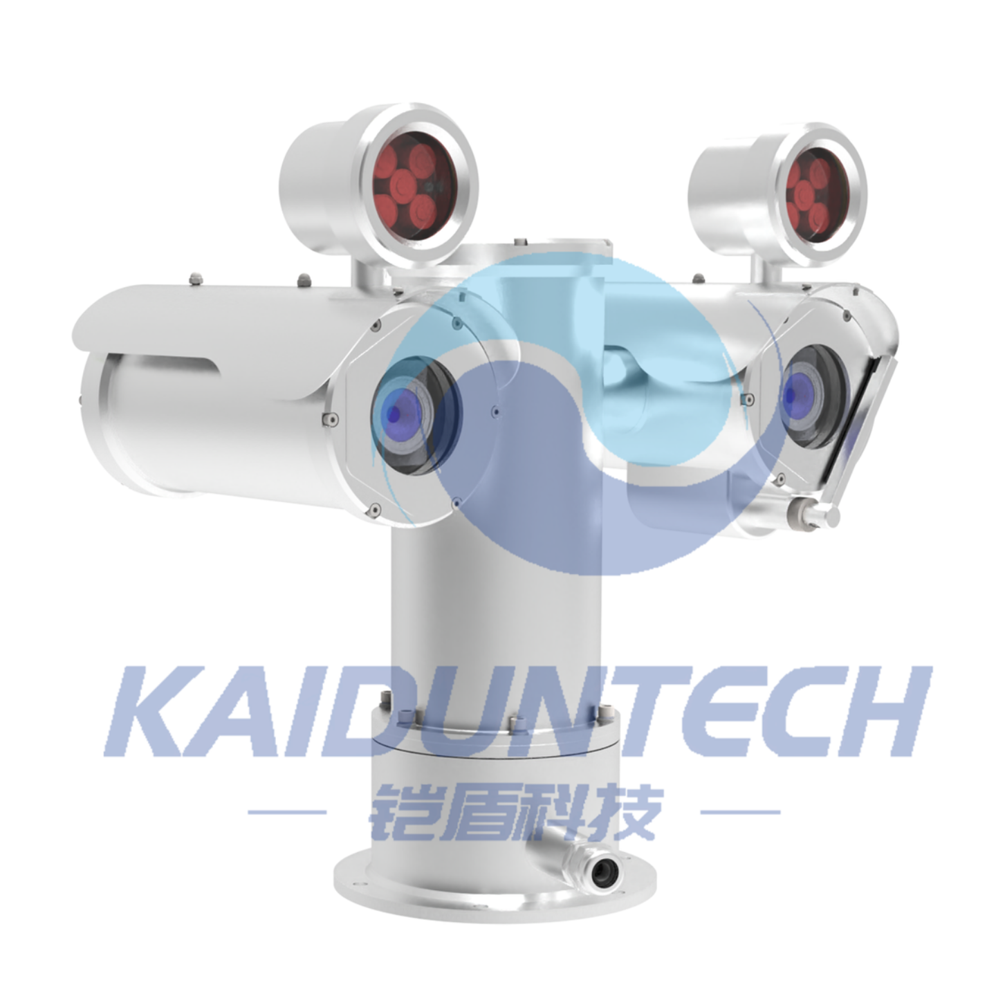 Explosion Proof Pan/Tilt Dual Thermal & Gas detection IR Optical 38X ...