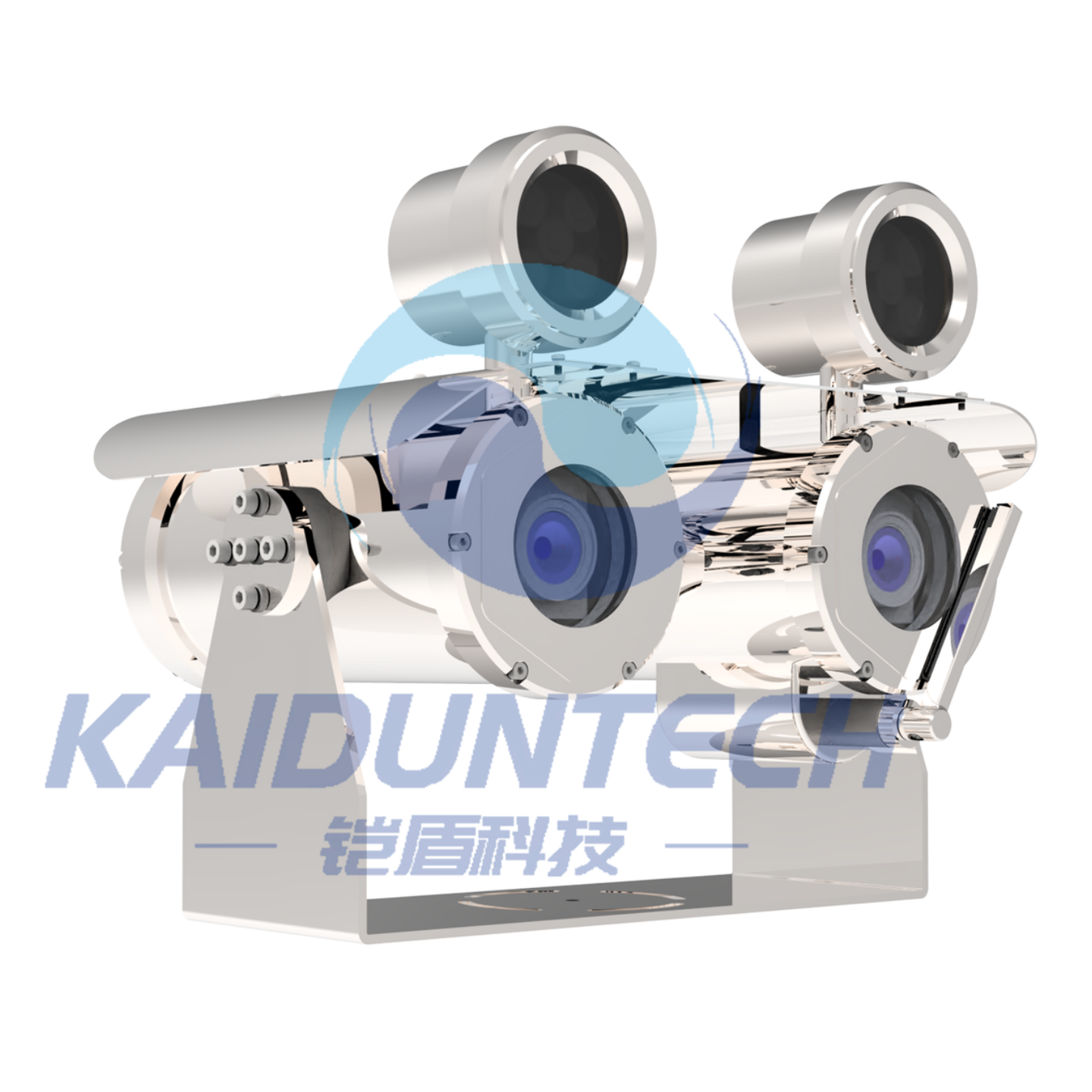 DNV IECEX Approval Explosion Proof Fixed Dual Thermal IR Laser Zoom ...